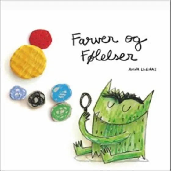 Farver og følelser – børnebog (hardcover)