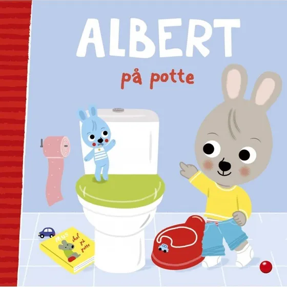 Albert på potte – børnebog af Fanny Bruun (hardback)