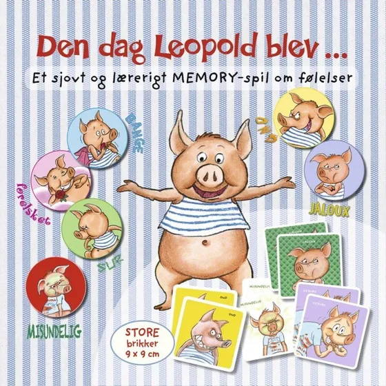 Den dag Leopold blev... – Lærerigt memory om følelser