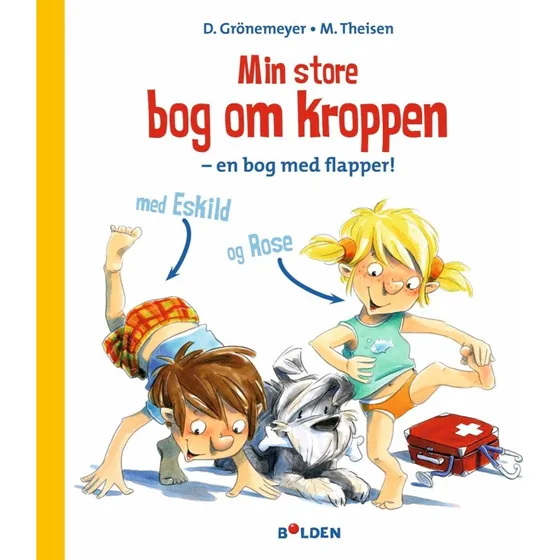Min store bog om kroppen – flapbog (hardcover)