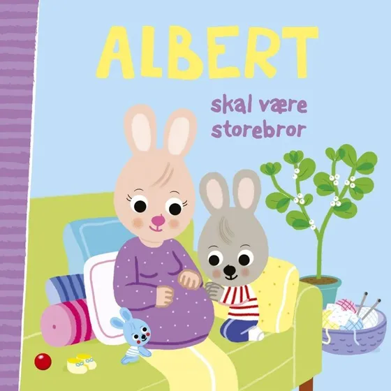 Albert skal være storebror – børnebog (hardback)