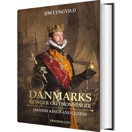 Danmarks konger og dronninger – Kronborg-udgave (hardcover)