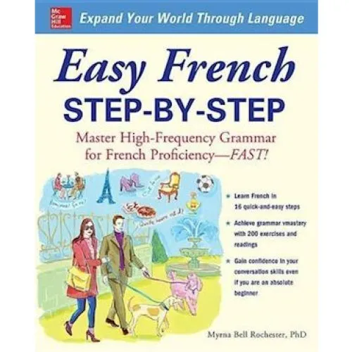 Easy French Step-by-Step - Myrna Bell Rochester (Bog)