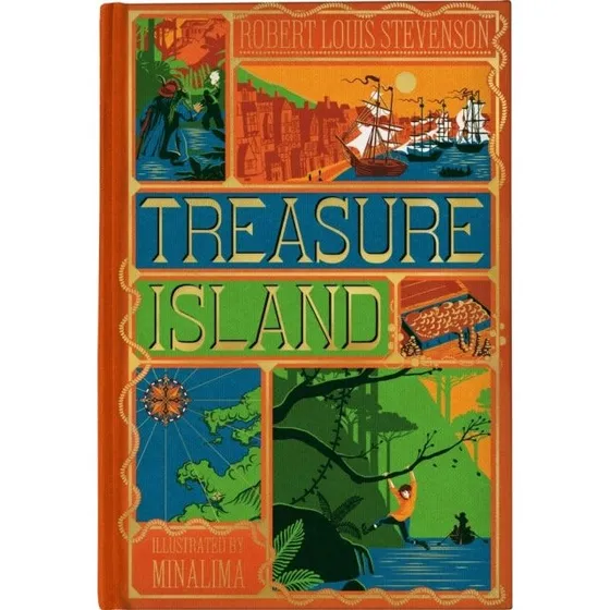 MinaLima Edition: Treasure Island - Illustreret bog