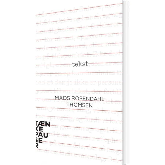 Tænkepauser – Tekst af Mads Rosendahl Thomsen