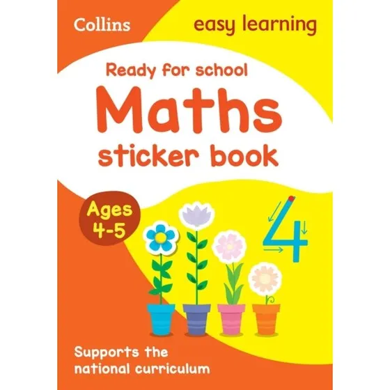 Collins Ready for School: Maths Sticker Book Ages 4-5