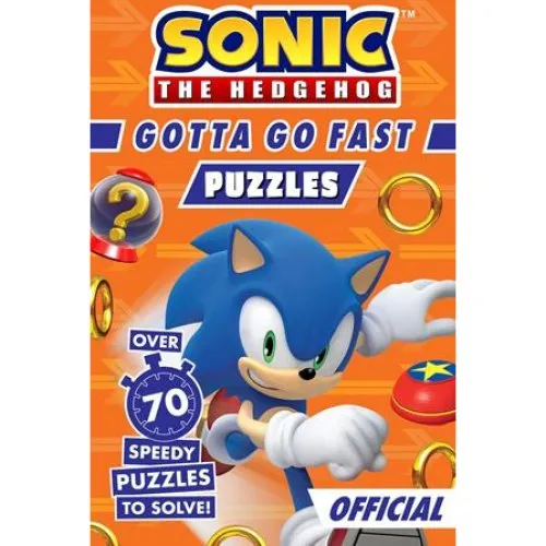 Sonic the Hedgehog Gotta Go Fast Puzzle Book