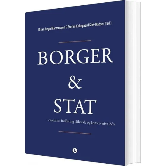 Borger & Stat – Brian Degn Mårtensson (hæftet bog)