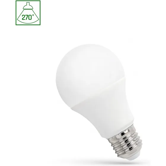 Spectrum 9W E27 A60 LED-pære 3000K 820 lm