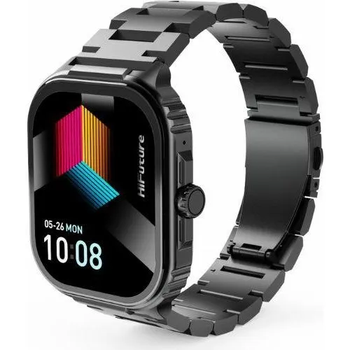 HiFuture Ultra3 Pro Smartwatch - 2.04" AMOLED, Sort
