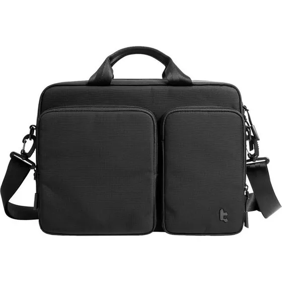 Tomtoc Navigator-A33 Laptop skuldertaske til 16" - Sort