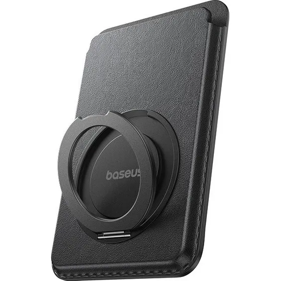 Baseus MagPro 3 Magnetisk Kortholder - Sort