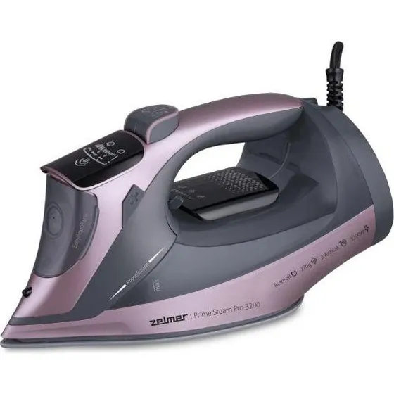 Zelmer ZIR4900 PrimeSteam Dampstrygejern - Grå/Lilla