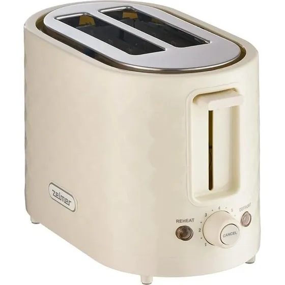 Zelmer ZTS7632F Brødrister - 2 skiver - Creme