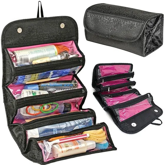 Makeuptaske med 4 rum / Necessaire Organizer