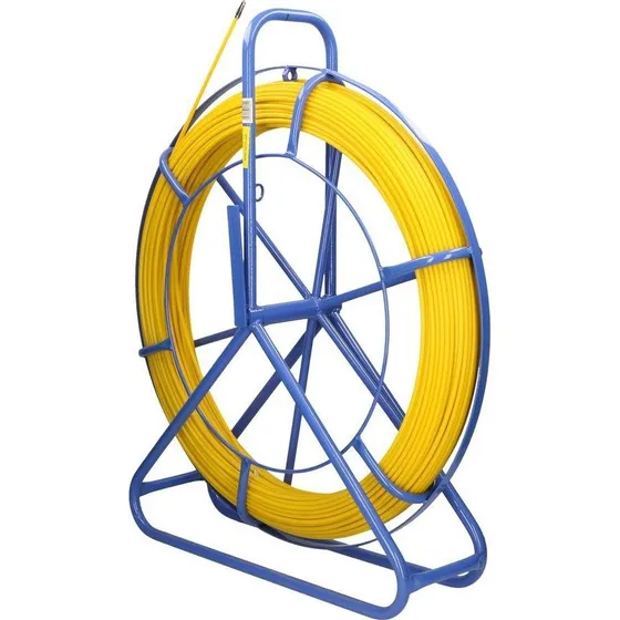 Extralink Pilot Kabeltrækstang 20 m - 3,8 mm - Gul