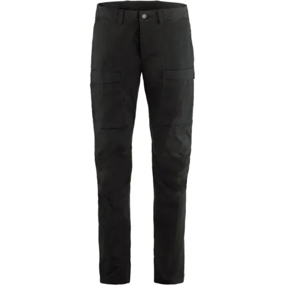 Fjällräven Abisko Hybrid Trail Bukser M - Black, 56S