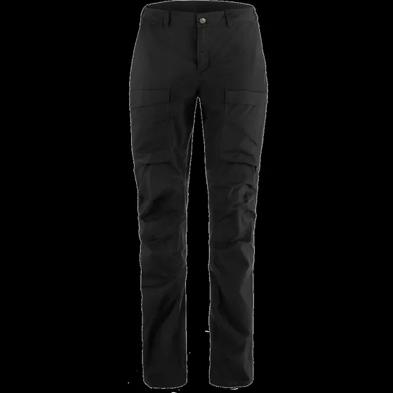 Fjällräven Abisko Hybrid Trail Bukser W - Black, 40S