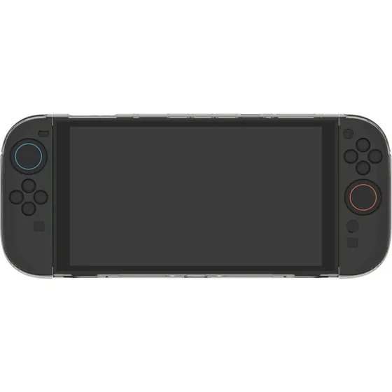 Deltaco Transparent PC-cover til Nintendo Switch 2 - Smokey Grey
