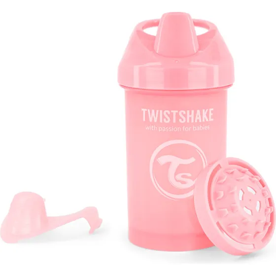 Twistshake Crawler Kop 300 ml – Lyserød