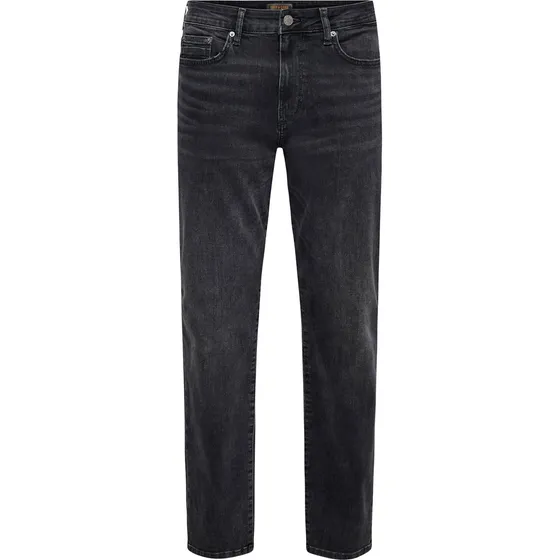 Only & Sons ONSWeft Regular Jax Jeans - Black Denim