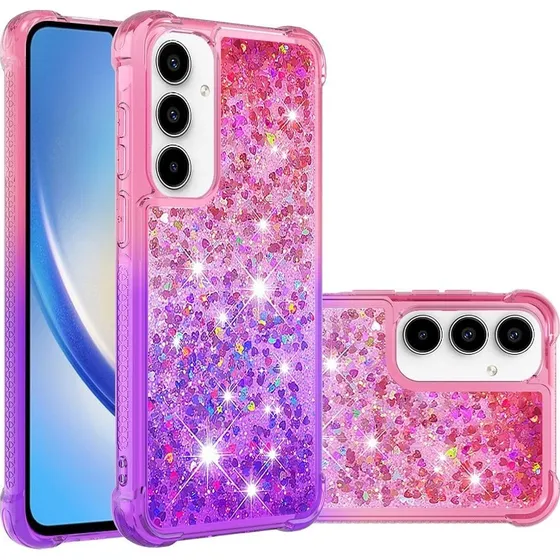 Princess Samsung Galaxy A36 cover - Lyserød & Lilla