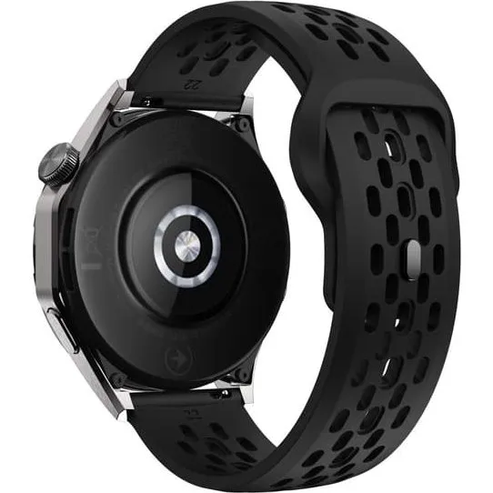 Garmin vivoactive 5 / Venu 2 Plus Silikone Rem 20mm - Sort