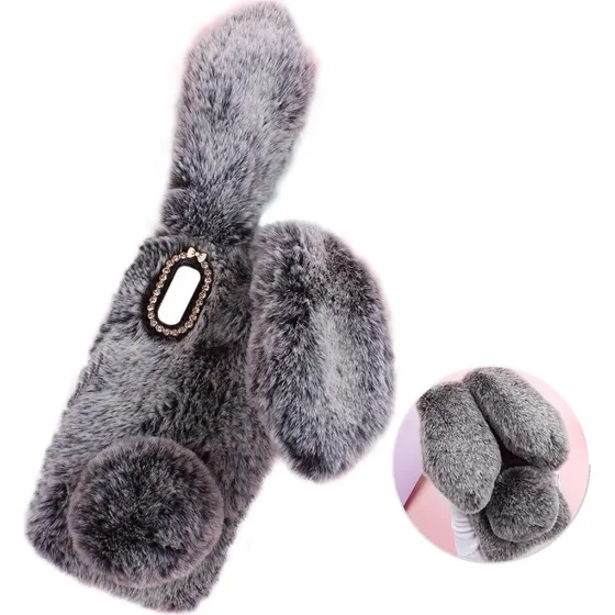 Bunny Samsung Galaxy A20e Cover - Mørkegrå