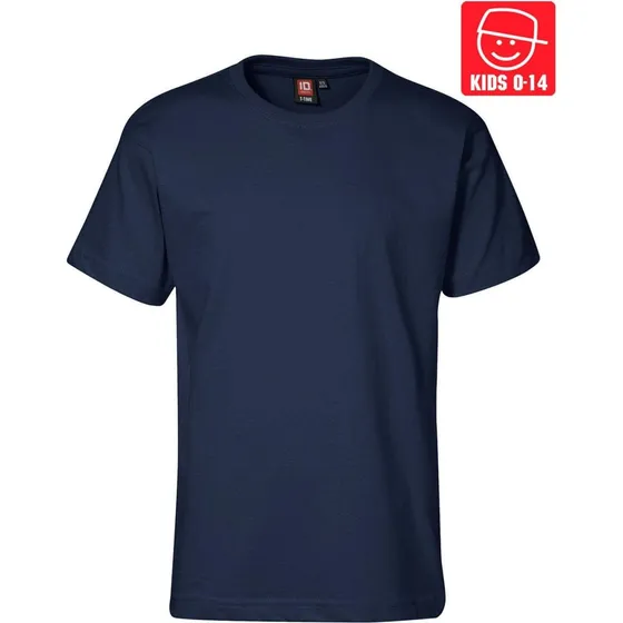 ID T-TIME T-shirt Dame Navy - Børnestørrelse 2/3 år