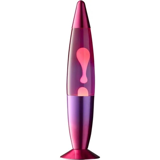 Light-Up Lavalampe 41 cm LED - Pretty Pink