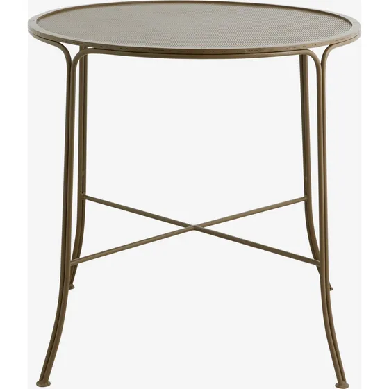 Nordal OLIVO havebord, grøn, Ø75 x H74 cm