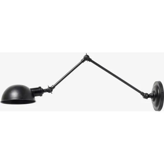 Nordal AURA væglampe - Sort - L71 x B15 x H24 cm
