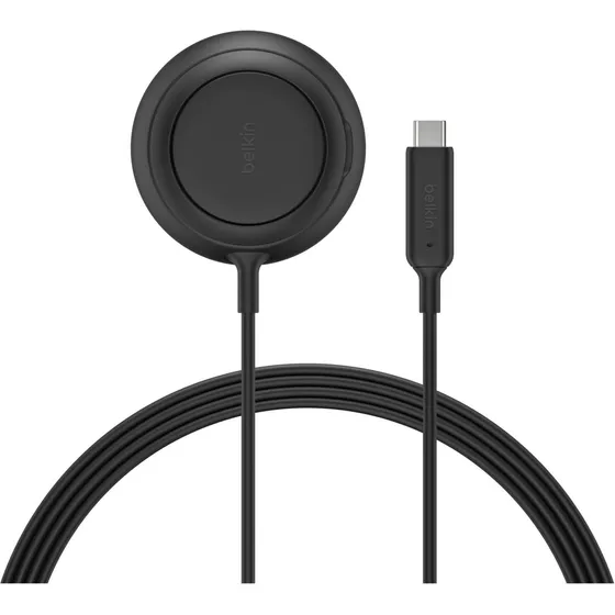 Belkin UltraCharge 25W Qi2 Pad med Kickstand - Sort