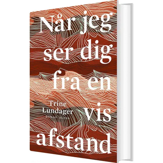 Når jeg ser dig fra en vis afstand – Trine Lundager (hardcover)