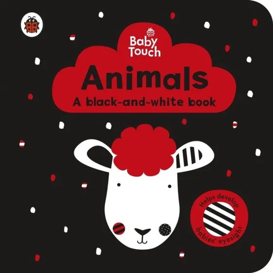 Ladybird Baby Touch: Animals - Sort/hvid bog til spædbørn
