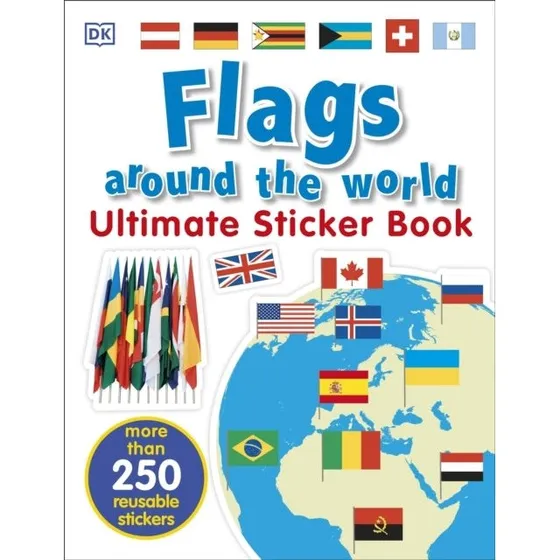 DK Flags Around the World Ultimate Sticker Book