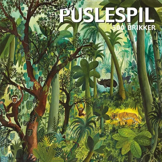 Hans Scherfig Puslespil – 500 brikker, 56x56 cm