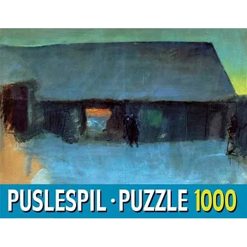 Oluf Høst 1000 brikker puslespil 46x61 cm