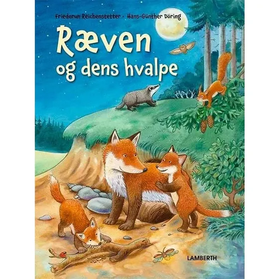 Ræven og dens hvalpe – børnebog (hardcover)