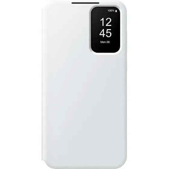 Samsung Galaxy A35 Smart View Wallet Cover - Hvid