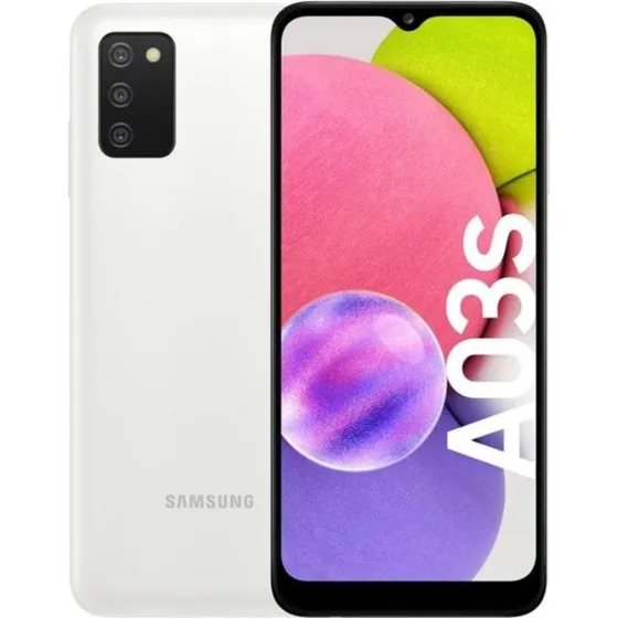 Samsung Galaxy A03s 32GB White - 6.5" Smartphone