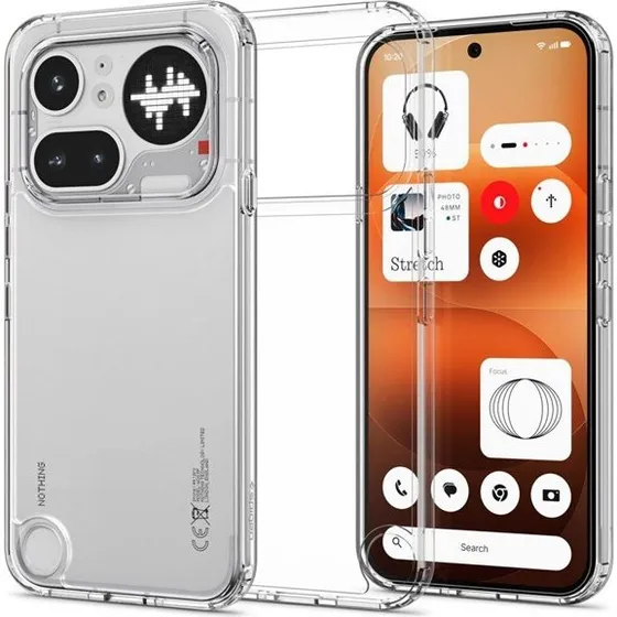 Spigen Ultra Hybrid Case til Nothing Phone (4a) Pro - Transparent