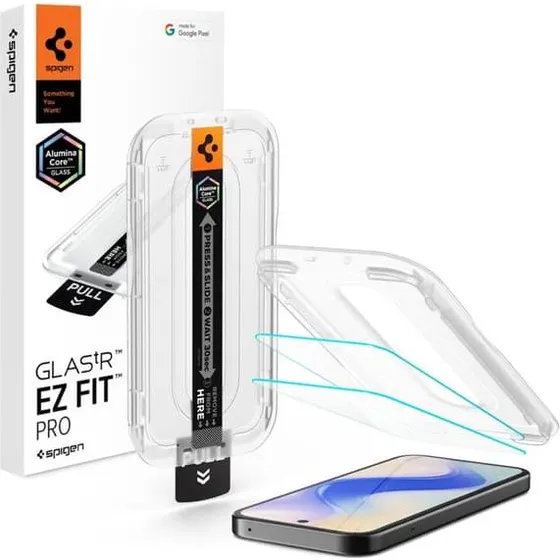 Spigen Glas.tR EZ Fit Pro 2-pak til Google Pixel 10a