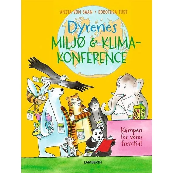 Dyrenes miljø- og klimakonference – børnebog (hardcover)