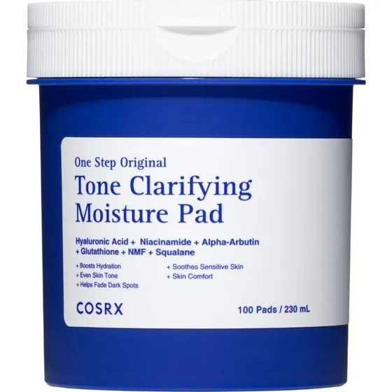 COSRX One Step Original Tone Clarifying Moisture Pad 100 stk