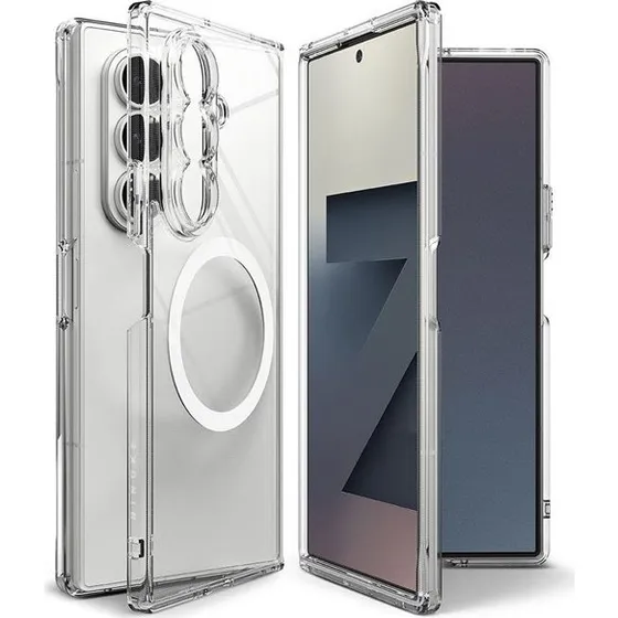 Ringke Magnetic MagSafe Case til Samsung Galaxy Z Fold 7 - Clear