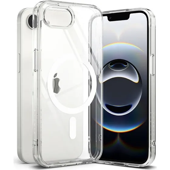 Ringke Fusion Magsafe Case til iPhone 16 - Transparent