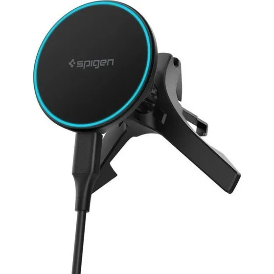 Spigen Essential MagSafe Biloplader EV15MAQ - Sort - Luftudtag