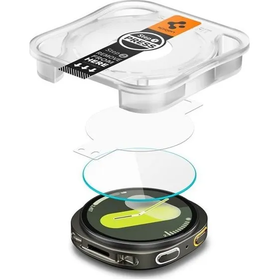 Spigen GLAS.tR EZ Fit Skærmbeskytter til Samsung Galaxy Watch 8 (40mm)