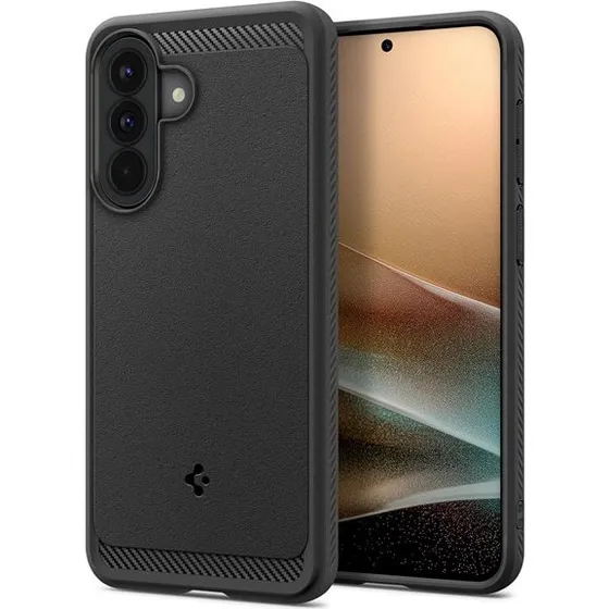 Spigen Rugged Armor Beskyttelsescover til Samsung Galaxy A57 5G - Sort